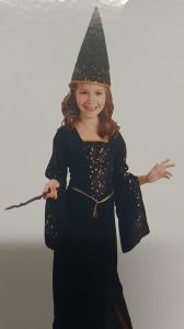 Kids Costumes to Hire - Wizardess  Dress - 7-8 Years